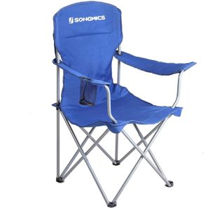 Produktbild für Campingstuhl Songmics GCB08BU, blau, bis 150 kg