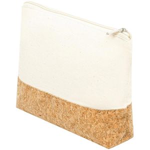 Produktbild für Kosmetiktasche Böttcher-AG Cork Use, weiß / braun