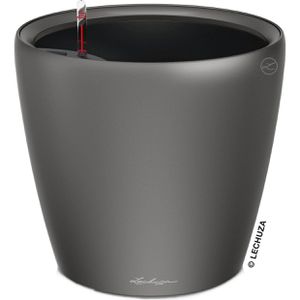 Produktbild für Übertopf Lechuza CLASSICO LS 28, anthrazit metallic, Ø 29x26cm