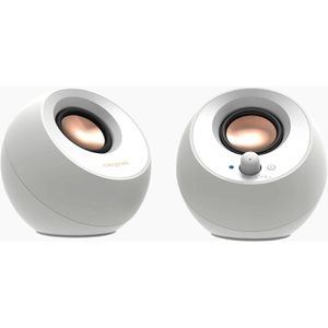 Produktbild für PC-Lautsprecher Creative Pebble V3, weiß, 8 Watt