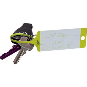 Schlaufenetiketten Eichner Fix, 9218-00274-B, Kunststoff, gelb
