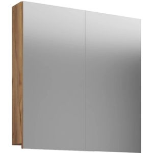 Produktbild für Spiegelschrank VCM Badinos 916932, honig eiche