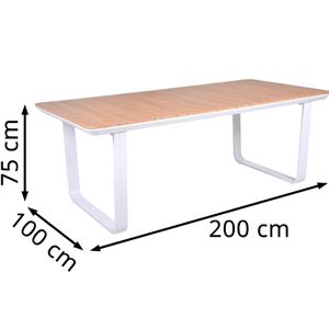 Produktbild für Gartentisch Garden-Pleasure VENICE, Kunststoff