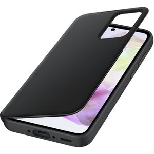 Produktbild für Handyhülle Samsung Smart View Wallet Case EF-ZA356, schwarz