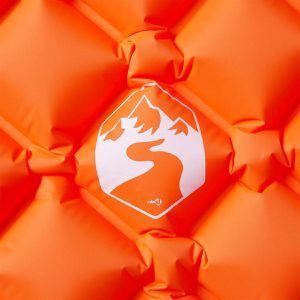 Produktbild für Isomatte vidaXL 4007114, orange, aufblasbar