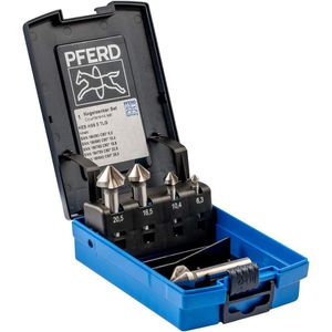 Kegelsenker PFERD-TOOLS 25202153, HSS, 5-teiliges Set