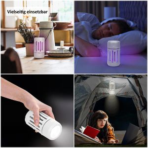 Produktbild für Insektenvernichter Genius 2in1 Lichtfalle, Akku