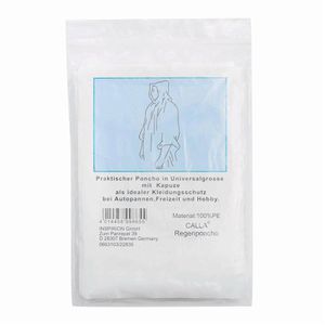 Produktbild für Regenponcho Böttcher-AG Autumn, Länge 124 cm, Einweg