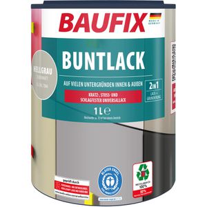 Produktbild für Lackfarbe Baufix 2 in 1, Buntlack, 1,0l