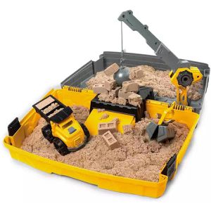 Produktbild für Kinetischer-Sand Kinetic-Sand Baustellen Koffer, naturbraun