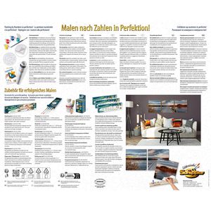 Produktbild für Malen-nach-Zahlen Schipper Triptychon, ab 14 Jahre