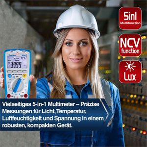 Produktbild für Multimeter PeakTech P 3690, digital, RMS