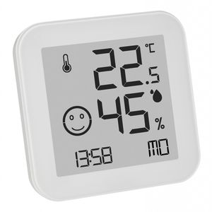 Thermo-Hygrometer TFA Black&White, digital