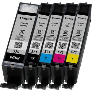 Produktbild für Tinte Canon PGI-570PGBK + CLI-571 BK, C, M, Y