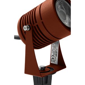 Produktbild für Gartenstrahler SLV Spike, braun, mit 6W LED