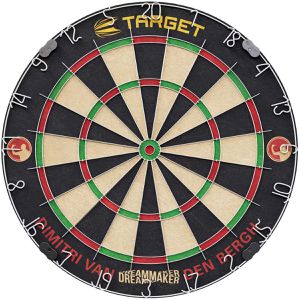 Dartscheibe Target-Darts Dimitri Van Den Bergh Set
