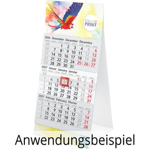 Produktbild für Tischkalender Böttcher-AG Aufstellkalender, mit Werbedruck