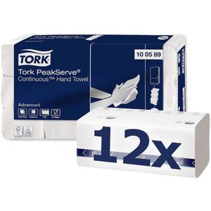Papierhandtücher Tork PeakServe Endlos, 100589, H5, 1-lagig