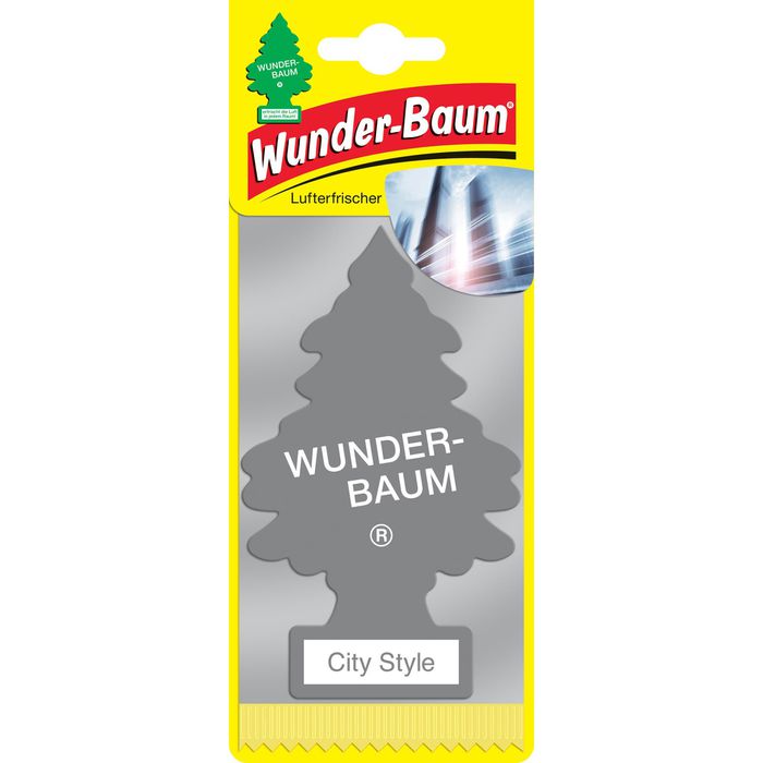 Wunderbaum Autoduft Lufterfrischer, 35157, Duftkarte, vielseitig  einsetzbar, City Style – Böttcher AG