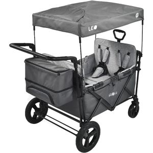 Produktbild für Bollerwagen FableKids Leo X4 Plus, faltbar