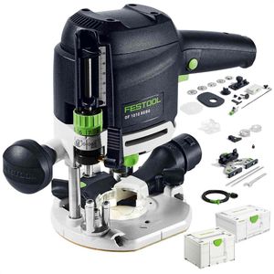 Oberfräse Festool OF 1010 REBQ-Set, Netzbetrieb, 1010 W