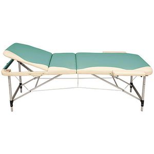 Massageliege Teqler Sentosa, aus Aluminium, klappbar