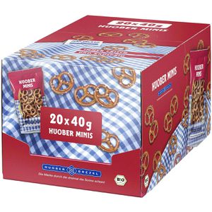 Produktbild für Salzbrezeln Huober Minis, BIO