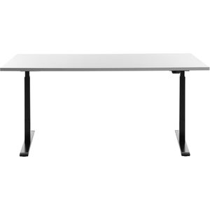 Produktbild für Schreibtisch Topstar E-Table, weiß / schwarz