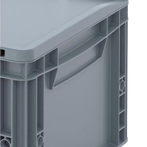 Produktbild für Eurobox AUER ED 43/22 HG, grau, 20 Liter