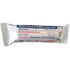 Verbandpäckchen Holthaus Alumed DIN 13151 G