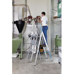 Produktbild für Stehleiter Zarges Saferstep S, 41376, mit Plattform