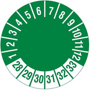 Produktbild für Prüfplaketten Böttcher-AG individuell