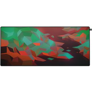 Mauspad CHERRY XTRFY GP5 Litus Red XL, mit Küstenmotiv