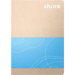 Produktbild für Notizbuch share 4-0015139, Karton Softcover
