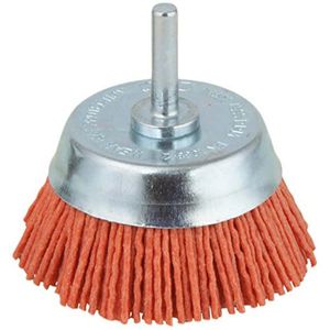 Drahtbürste Wolfcraft 8478000, gewellt, Topfbürste
