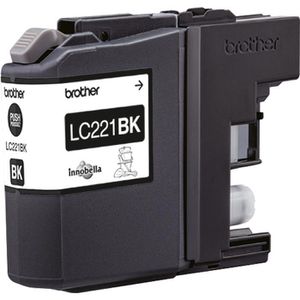 Produktbild für Tinte Brother LC-221BK schwarz