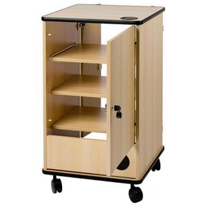 Produktbild für Medienwagen Liesegang Basic buche, (B/H/T) 55 x 96,6 x 60 cm