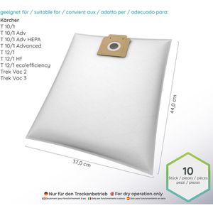 Produktbild für Staubsaugerbeutel McFilter KA 13