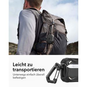 Produktbild für Ladecase-Hülle ESR Cyber FlickLock, mit MagSafe, schwarz