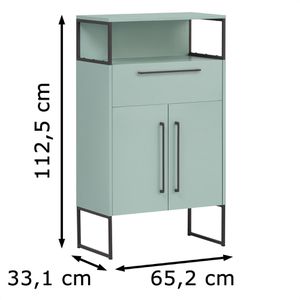 Produktbild für Badschrank Schildmeyer Limone 150099, mint