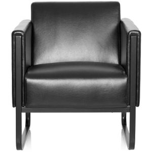 Produktbild für Loungesessel hJh-OFFICE BALI BLACK, schwarz