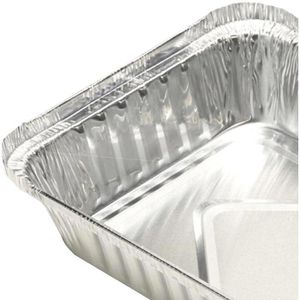 Produktbild für Aluschalen Papstar 14513, mit Einlegedeckel, 0,8 l