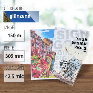 Produktbild für Laminierrollen GBC 3400919EZ RollSeal, glänzend