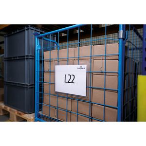 Produktbild für Kennzeichnungstasche Durable 118819, A4 quer