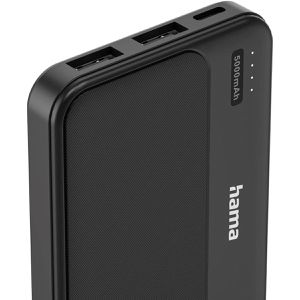 Produktbild für Powerbank Hama Power Pack Pocket 5, 5000mAh