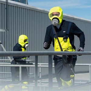 Produktbild für Fluchthaube Dräger PARAT Soft Pack 7520