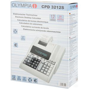 Produktbild für Tischrechner Olympia CPD 3212 S, Farbbanddruck
