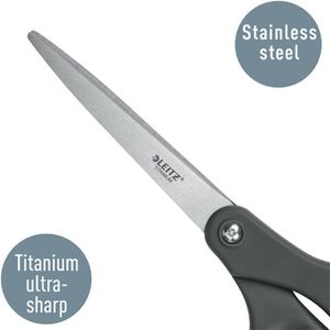 Produktbild für Büroschere Leitz Titanium, 54220089, 20,5 cm