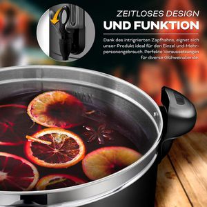 Produktbild für Heißwasserspender Tresko 1385-023, einstellbar 30°C - 110°C