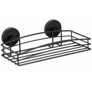 Produktbild für Duschablage Wenko Vacuum-Loc Wandablage, schwarz